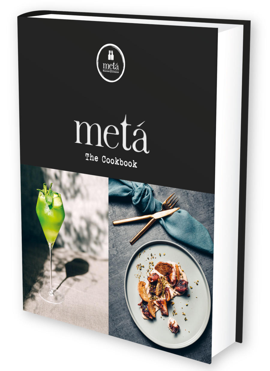 Meta - The Cookbook: Gesunde & Leckere Ernährung, Premium Kochbuch Griechisch Mediterran, Modern Greek Food, 284 Seiten [Deutsch]